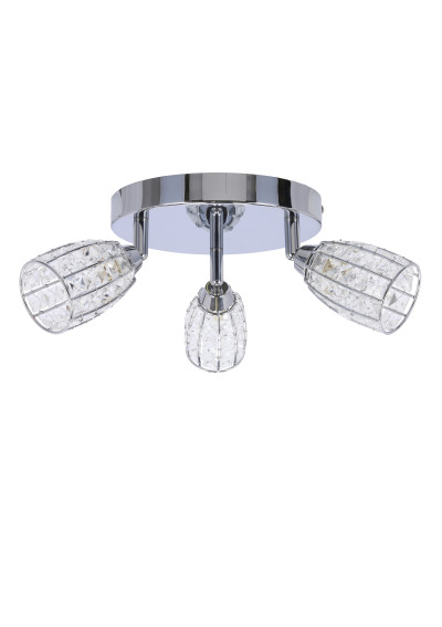 Lampa sufitowa Shiba 3xG9 chromowy + bezbarwny 30 cm - zdjęcie produktu 1