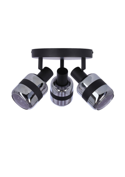 Yuki ceiling light E14 black 33 cm - product image 2