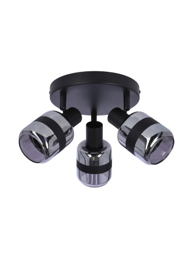 Yuki ceiling light E14 black 33 cm - product image 3