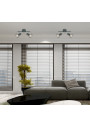 Verve ceiling light 2xE14 matowy grey 34 cm - product image 2