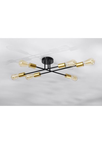 Lampa sufitowa Crespilo 6xE27 60 cm - zdjęcie produktu 4