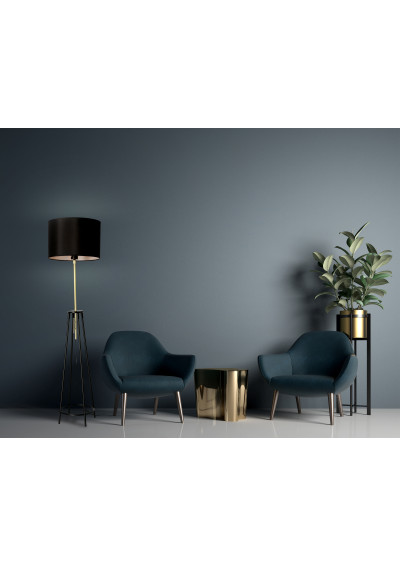 Tegola floor lamp 1xE27 black / gold 154 cm - product image 10