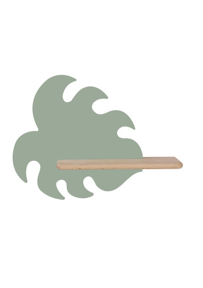 Monstera wall light 4 W LED 4000 K green 37 cm - product image 1