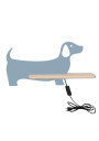 Dog wall light 5 W LED 4000 K blue 36,5 cm - product image 1