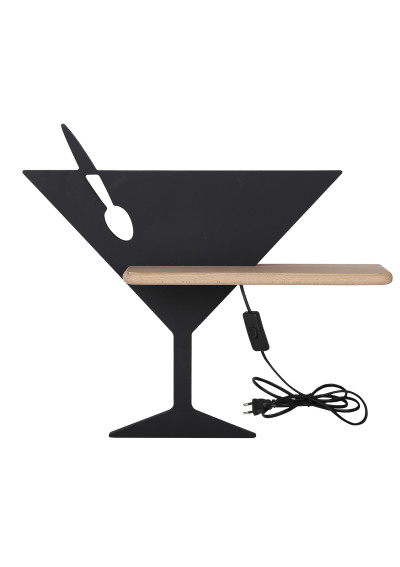 Lampa ścienna Piccolo 4 W LED 4000 K czarny 37,5 cm - zdjęcie produktu 4