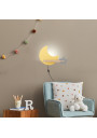 Lampa ścienna Moon 5 W LED 4000 K złoty+szary 39,5 cm - zdjęcie produktu 1