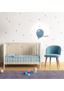 Balloon wall light 4 W LED 4000 K blue 31 cm - product image 1
