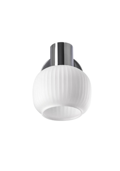 Andrus wall light 1xE14 silver 16 cm