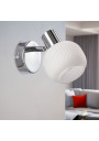 Lampa ścienna Andrus 1xE14 srebrny 16 cm - zdjęcie produktu 1