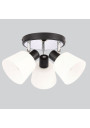 Biloba ceiling light 3xE14 black 36 cm