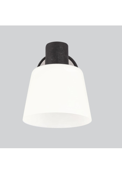 Lampa ścienna Biloba 1xE14 czarny 19 cm