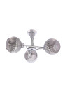 Cesar pendant light 3xE27 silver 56 cm