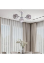 Lampa wisząca Cesar 3xE27 srebrny 56 cm - zdjęcie produktu 1
