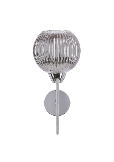Lampa ścienna Cesar 1xE27 srebrny 20 cm