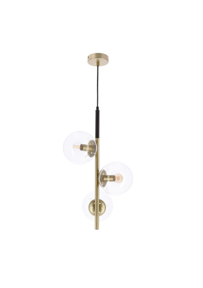 Duo pendant light 3xE14 gold 32,5 cm