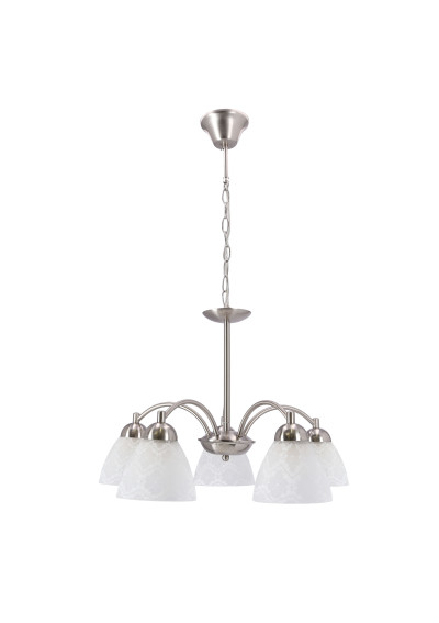 Cavallo pendant light 5xE27 nikiel mat 52 cm