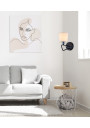 Lampa ścienna Morley 1xE14 czarny 14 cm - zdjęcie produktu 3