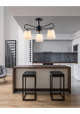 Morley pendant light 3xE14 black 58,5 cm - product image 3