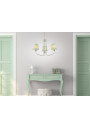 York pendant light 3xE14 white 58 cm - product image 1