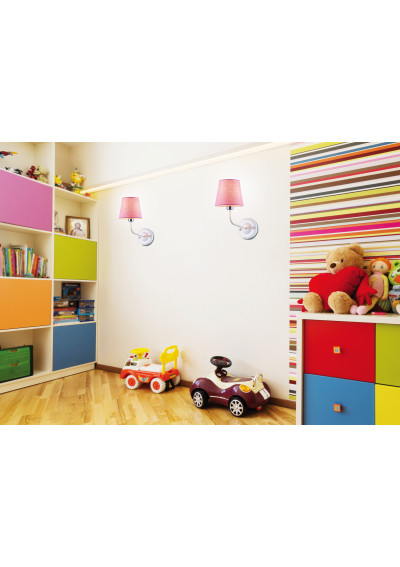 Lampa ścienna York 1xE14 biały 15 cm - zdjęcie produktu 1