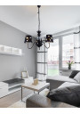Batley pendant light 3xE14 black 52 cm - product image 1