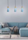 Faro pendant light 1xE27 blue 15 cm - product image 1
