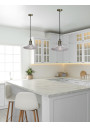 Geneva pendant light 1xE27 clear 21,5 cm - product image 1