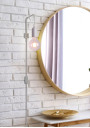 Lampa ścienna Laren 1xE27 biały 16 cm - zdjęcie produktu 1