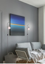 Laren wall light 1xE27 grey 16 cm - product image 1