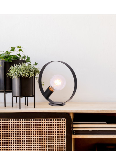 Lampa stołowa Nexo 1xE27 czarny 10 cm - zdjęcie produktu 1