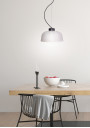 Lampa wisząca Liverpool 1xE27 czarny 26,5 cm - zdjęcie produktu 1