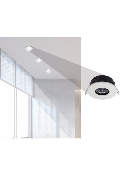 Oprawa stropowa Sh-12 1xMR16 biały 8,3 cm - zdjęcie produktu 2