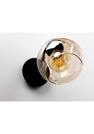 Unica wall light 1xE27 black / gold 28 cm - product image 3