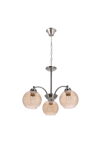 Medina ceiling light 3xE27 nikiel mat 45 cm