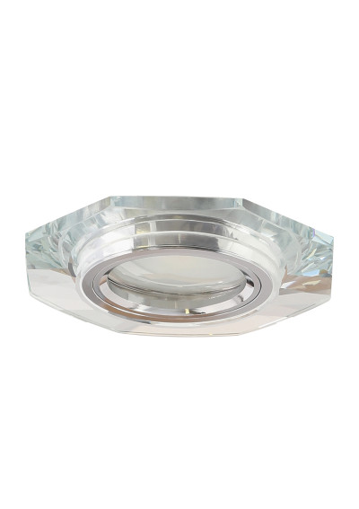 Ss-14 ceiling fitting MR16 chromee, szkło bezbarwne 9,5 cm