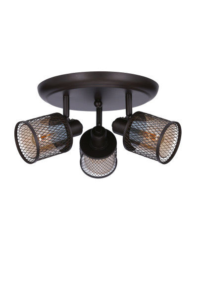 Canabera ceiling light 3xE14 kawowe złoto 35 cm - product image 3