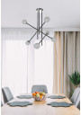 Lampa wisząca Paksos 6xG9 czarny 67 cm - zdjęcie produktu 1