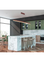 Coconut pendant light 28 W LED 4000 K brown 100 cm - product image 3