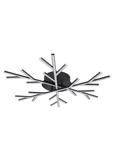 Samos ceiling light 40 W LED 4000 K black 70 cm - product image 2