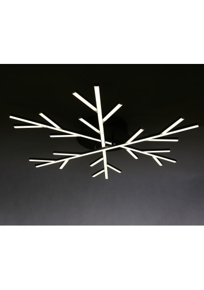 Samos ceiling light 40 W LED 4000 K black 70 cm - product image 3
