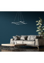 Andros pendant light 40 W LED 4000 K silver 70 cm - product image 3