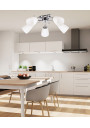 Lampa wisząca Ursella 5xE14 chromowy 58 cm - zdjęcie produktu 1