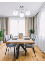 Lampa wisząca Amba 3xE27 chromowy 56 cm - zdjęcie produktu 1