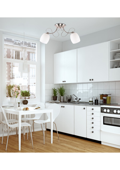 Amba pendant light 2xE27 chromee 56 cm - product image 1