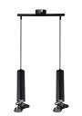 Tuba pendant light 2xGU10 black 30 cm - product image 1