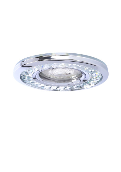 Sk-92 ceiling fitting 3 W LED 6500 K chromee, kryształki bezbarwne 10 cm - product image 3