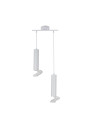 Tuba pendant light 2xGU10 white 30 cm - product image 1