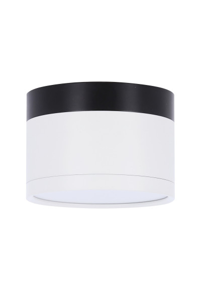 Tuba ceiling fitting 9 W LED 4000 K black and white 8,8 cm - product image 3