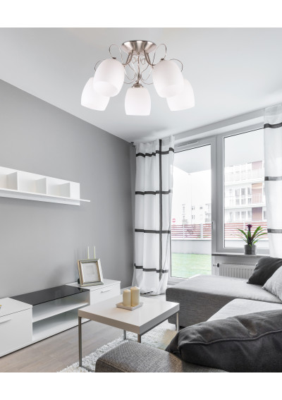 Amba pendant light 5xE27 chromee 56 cm - product image 1