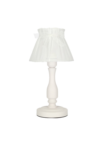 Lampa stołowa Zefir E14 biały 20 cm - zdjęcie produktu 1